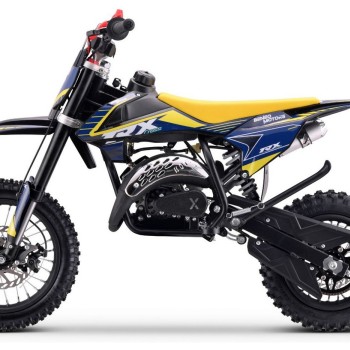Otroški moto cross TRX 60 cm³, 2,75 kW, 50 km/h, rumen
