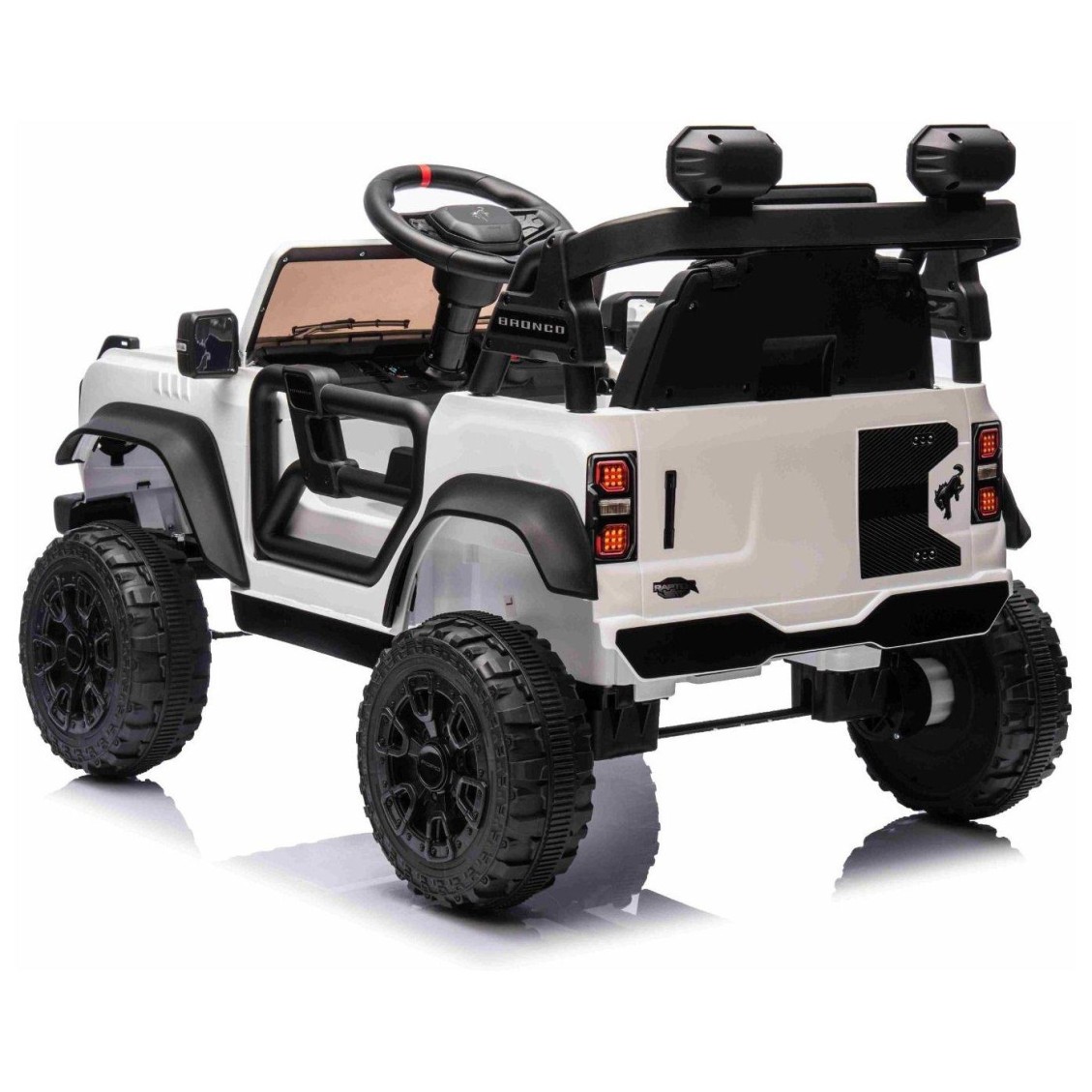 11V avto na daljinca Ford Bronco bel, litijeva baterija
