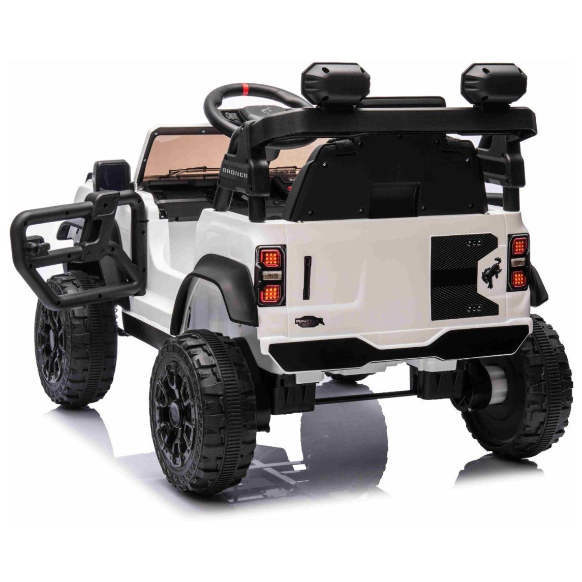 11V avto na daljinca Ford Bronco bel, litijeva baterija