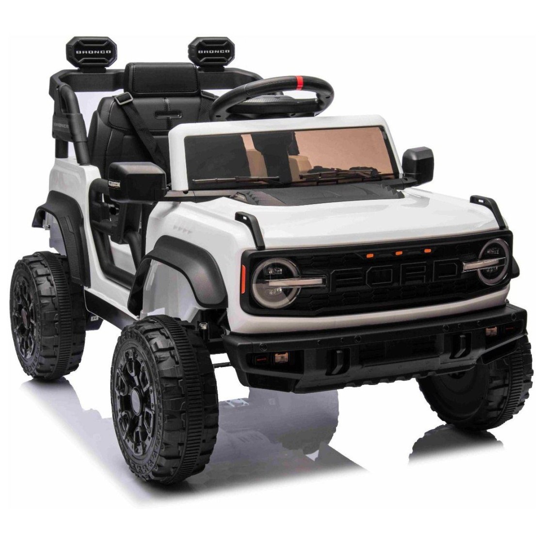 11V avto na daljinca Ford Bronco bel, litijeva baterija