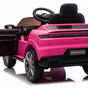 Avto za deklice Porsche Cayenne, 11V, li, pink
