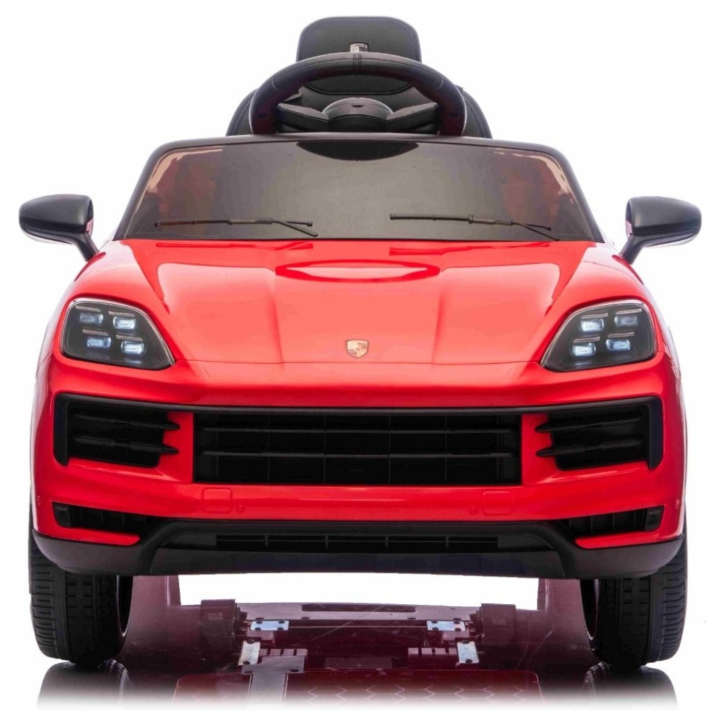 Avtomobil za otroke Porsche Cayenne, 11V, li, rdeč
