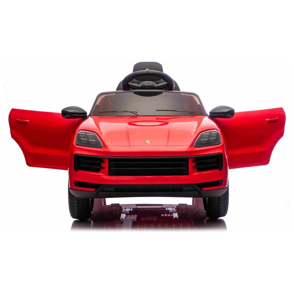 Avtomobil za otroke Porsche Cayenne, 11V, li, rdeč