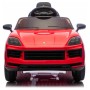 Avtomobil za otroke Porsche Cayenne, 11V, li, rdeč