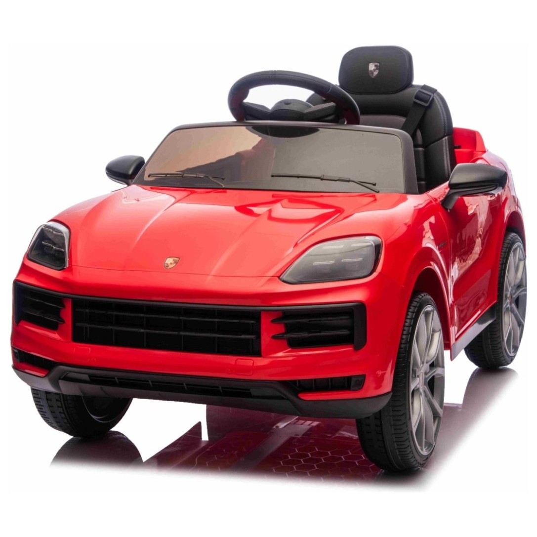 Avtomobil za otroke Porsche Cayenne, 11V, li, rdeč