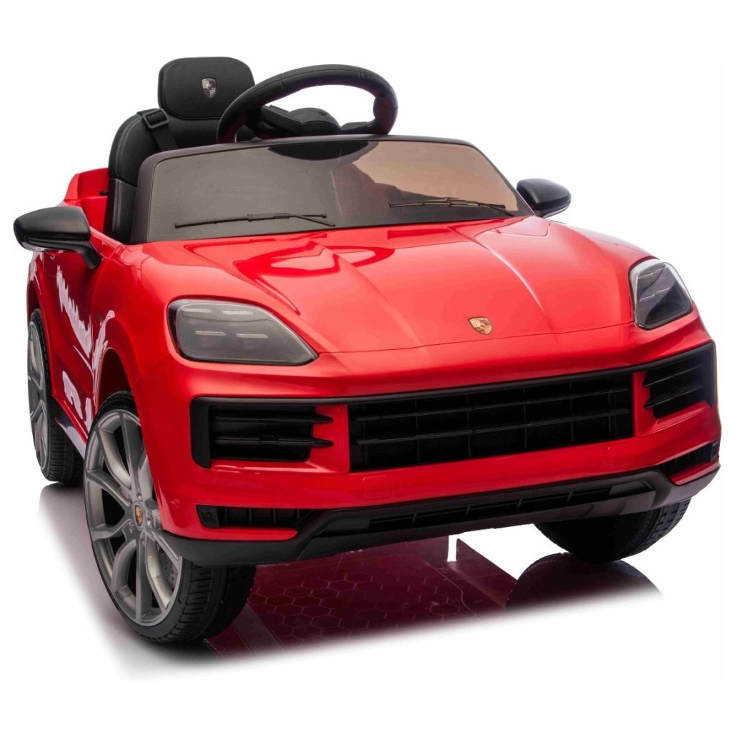 Avtomobil za otroke Porsche Cayenne, 11V, li, rdeč