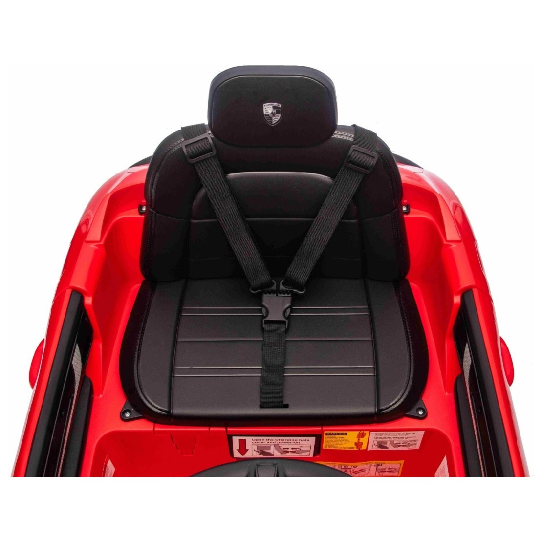 Avtomobil za otroke Porsche Cayenne, 11V, li, rdeč