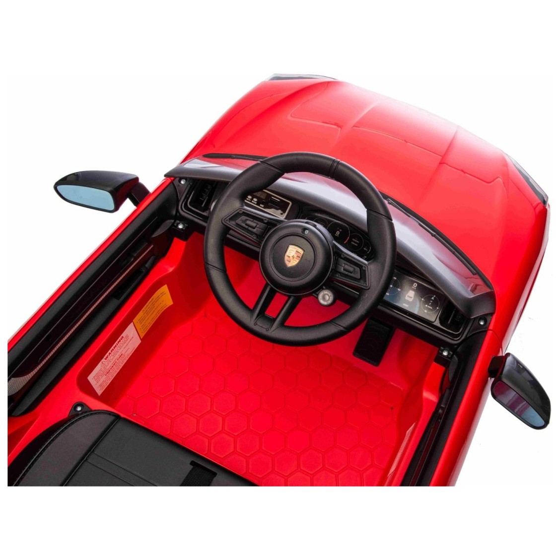 Avtomobil za otroke Porsche Cayenne, 11V, li, rdeč