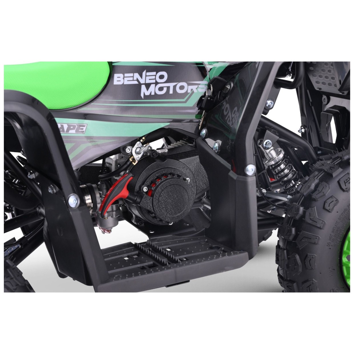 Bencinski štirikolesnik otroški Escape 49cc, zelen