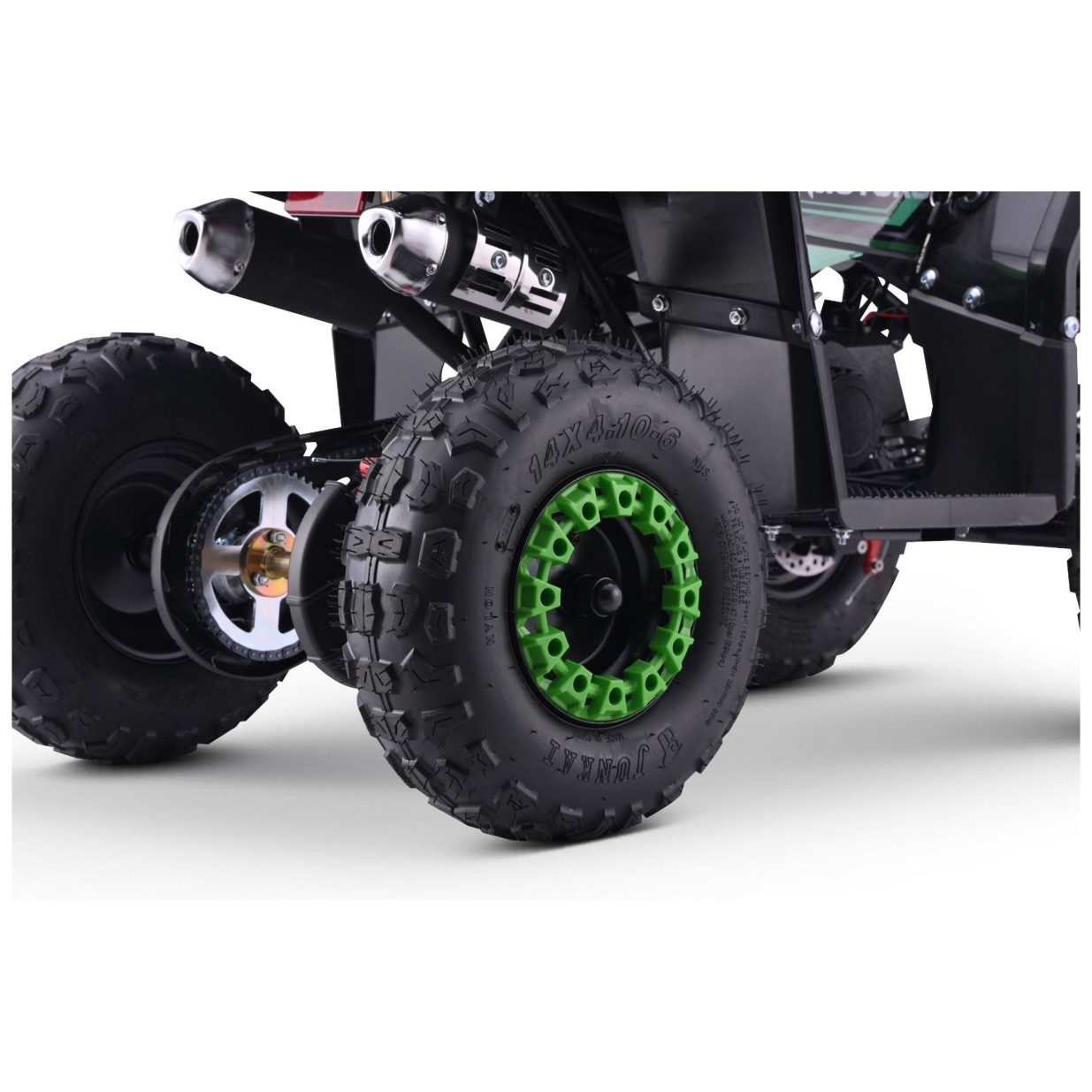 Bencinski štirikolesnik otroški Escape 49cc, zelen