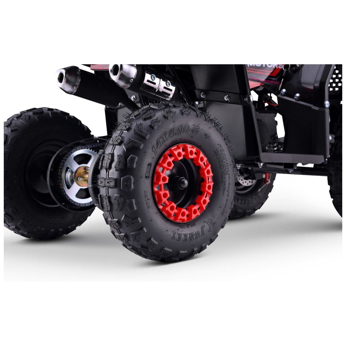 Bencinski štirikolesnik za otroke Escape 49cc, rdeč