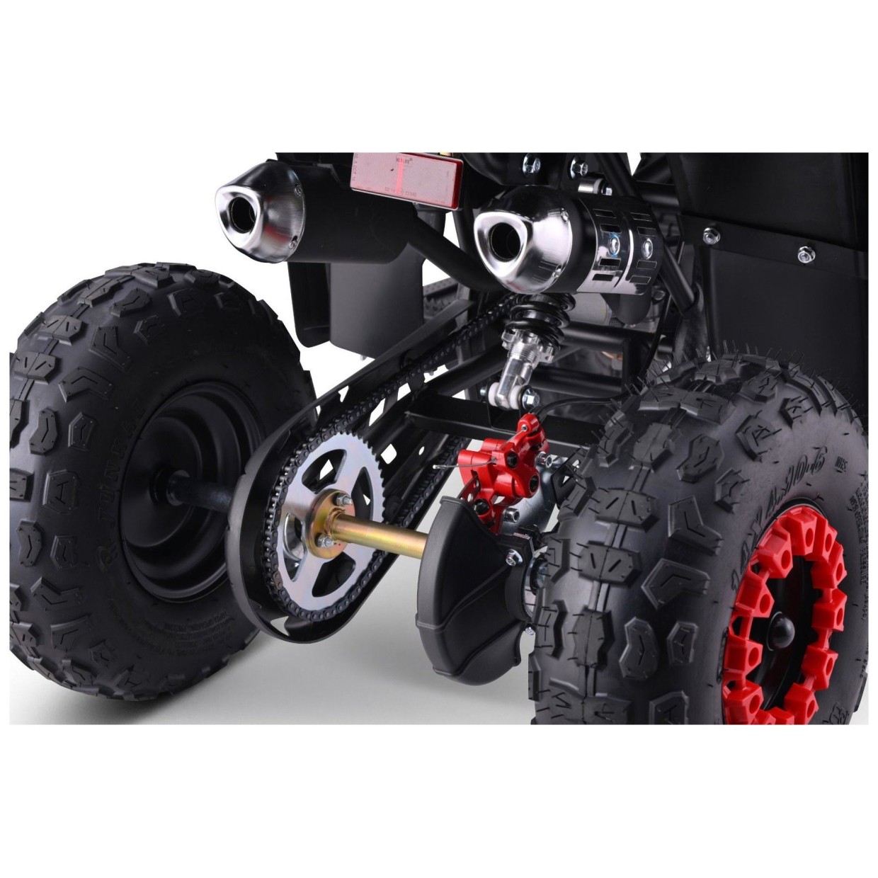 Bencinski štirikolesnik za otroke Escape 49cc, rdeč