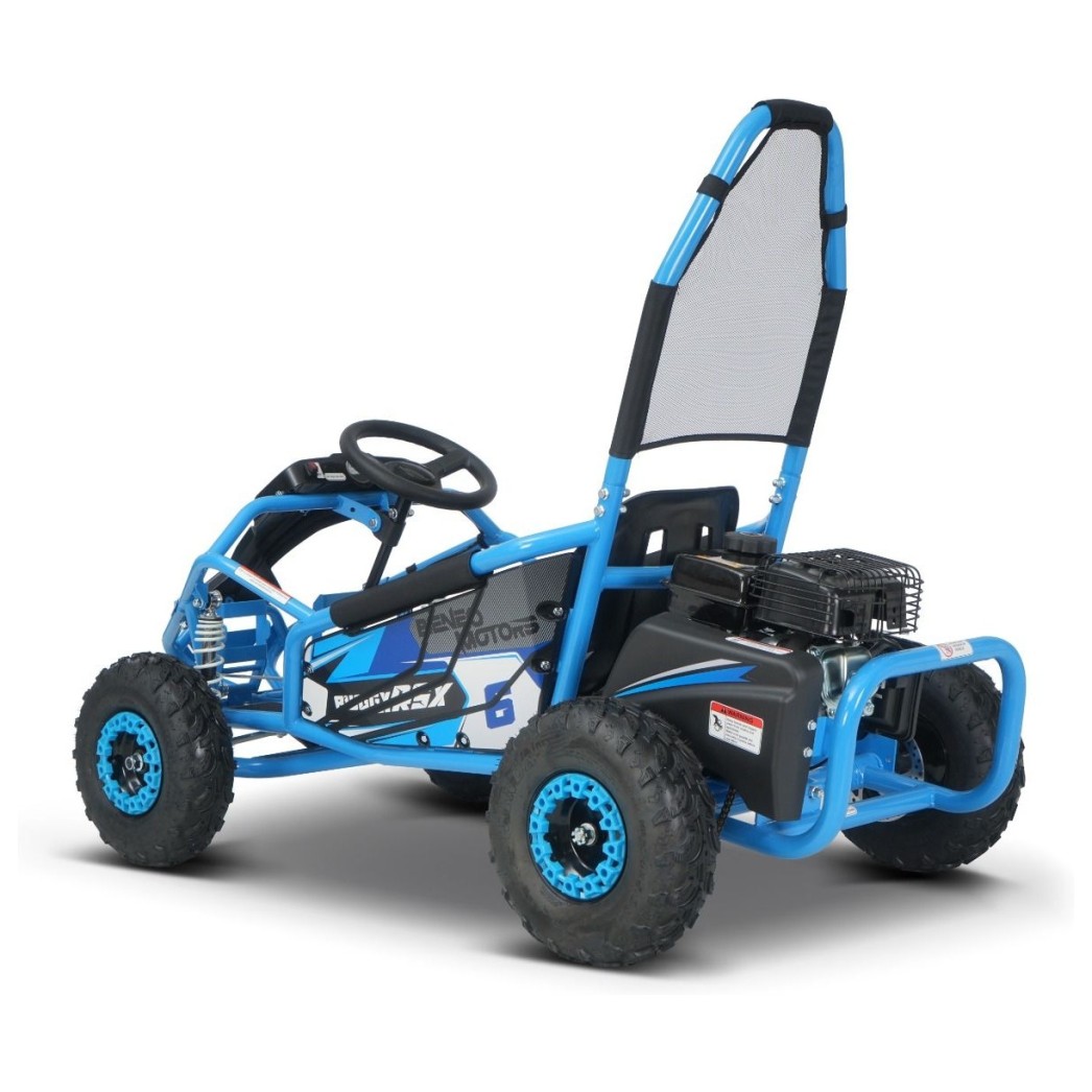Dječji benzinski gokart Buggy RSX 98 cm³, 30 km/h, plavi Dječji benzinski gokart Buggy RSX 98 cm³, 30 km/h, plavi