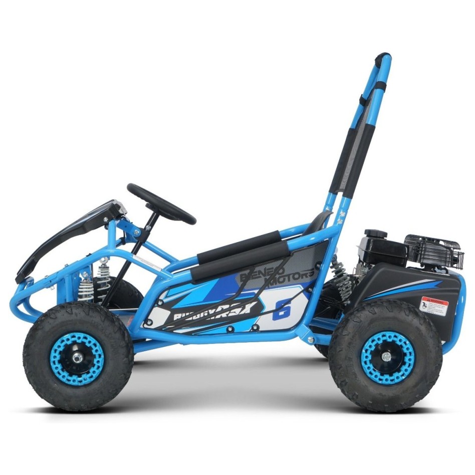 Dječji benzinski gokart Buggy RSX 98 cm³, 30 km/h, plavi Dječji benzinski gokart Buggy RSX 98 cm³, 30 km/h, plavi