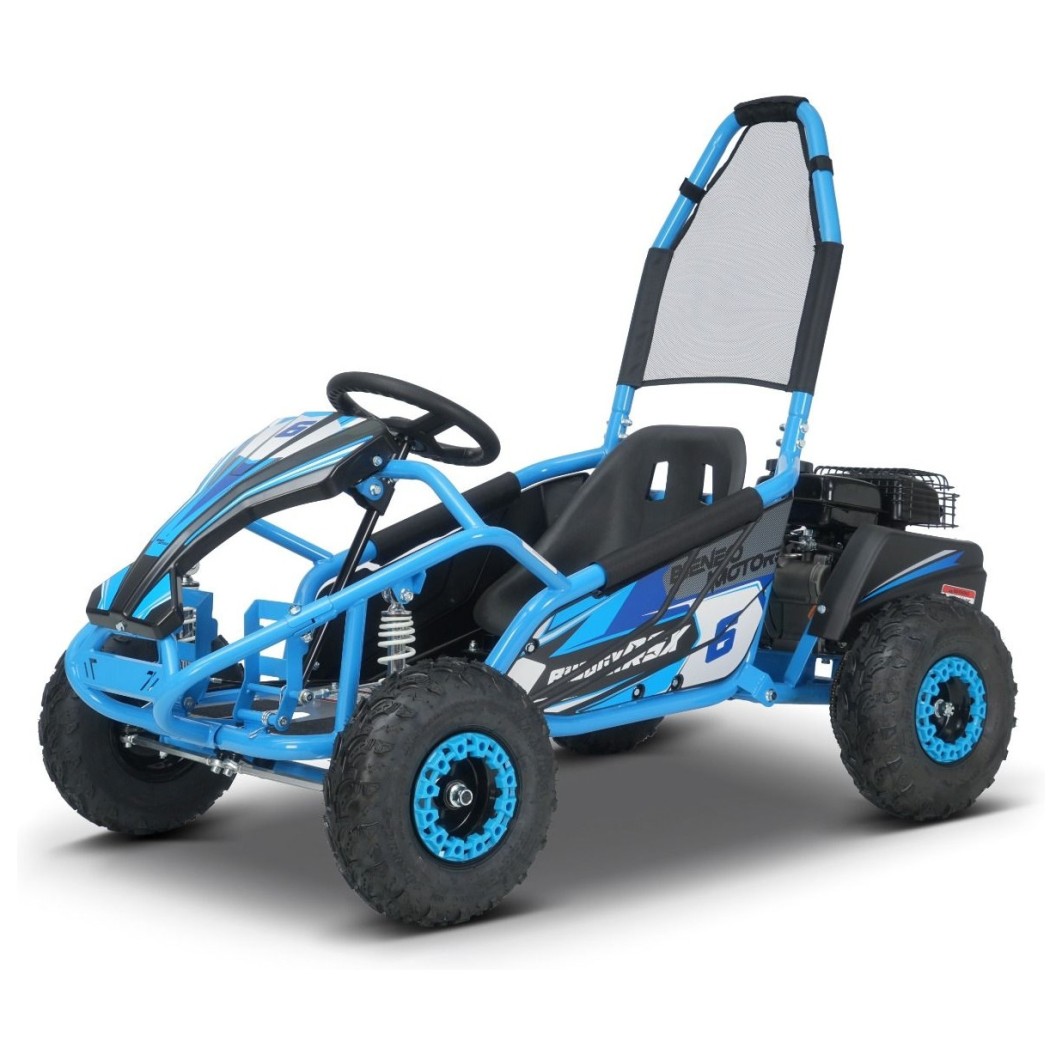 Dječji benzinski gokart Buggy RSX 98 cm³, 30 km/h, plavi Dječji benzinski gokart Buggy RSX 98 cm³, 30 km/h, plavi