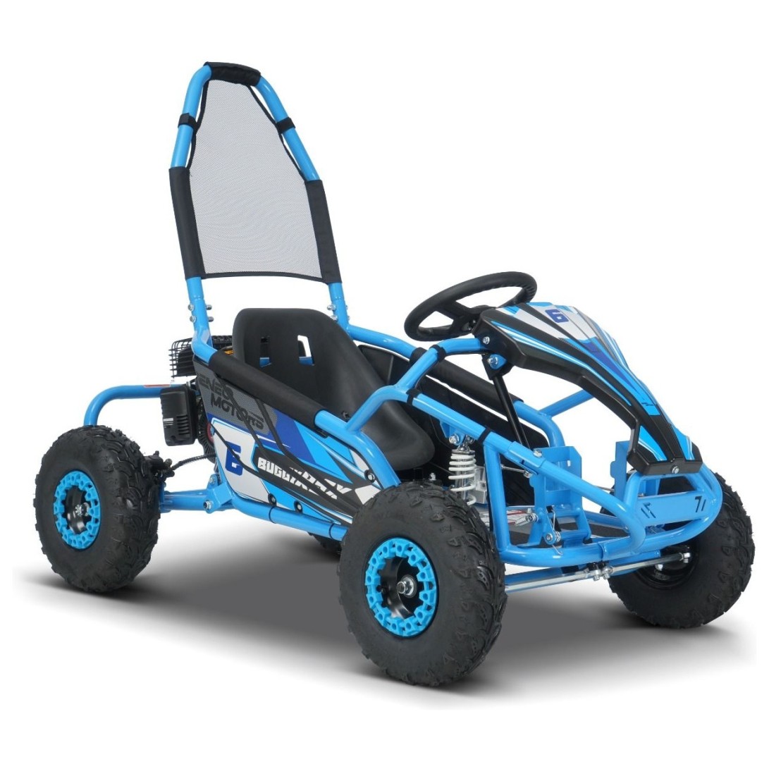 Dječji benzinski gokart Buggy RSX 98 cm³, 30 km/h, plavi Dječji benzinski gokart Buggy RSX 98 cm³, 30 km/h, plavi