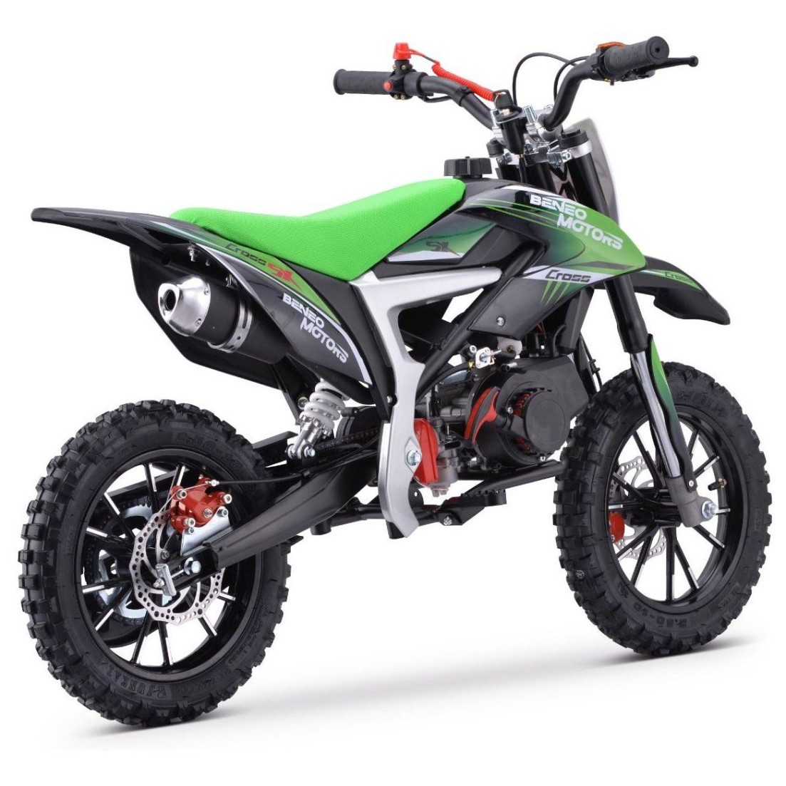 Dječji moto cross CROSS SX 50 cm³, 1,5 kW, 40 km/h, zeleni