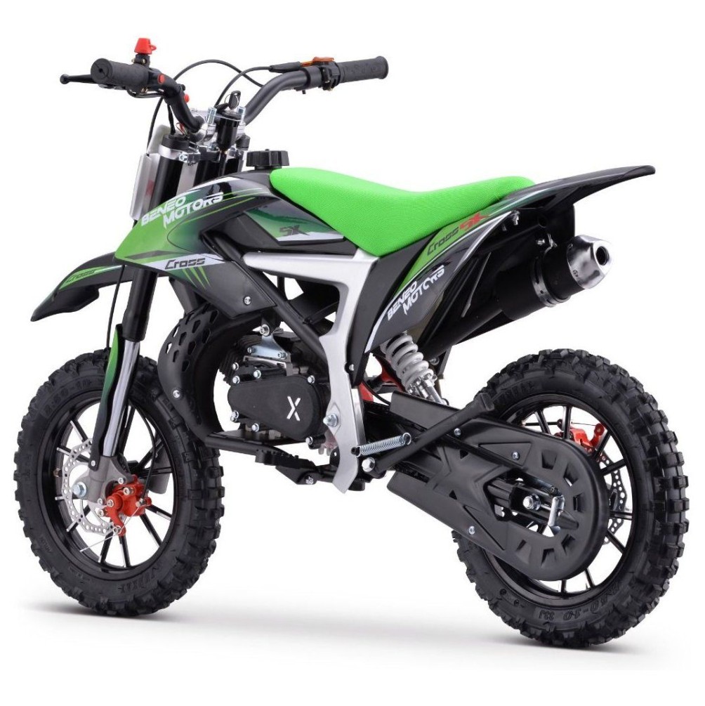 Dječji moto cross CROSS SX 50 cm³, 1,5 kW, 40 km/h, zeleni