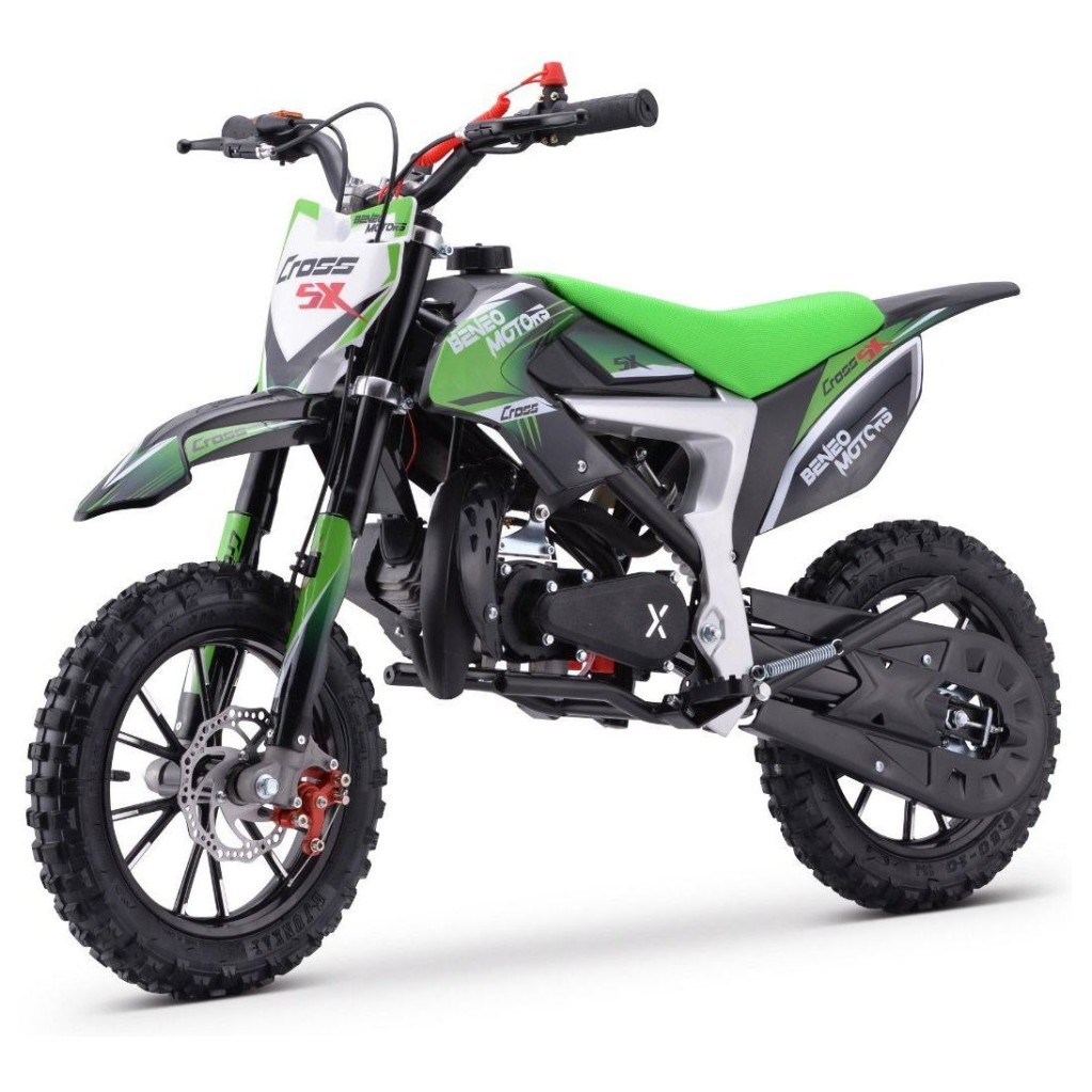 Dječji moto cross CROSS SX 50 cm³, 1,5 kW, 40 km/h, zeleni