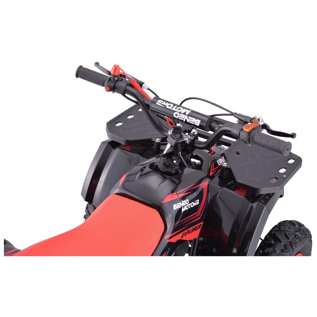 Dječji quad Explorer, benzinski 50cc, crveni