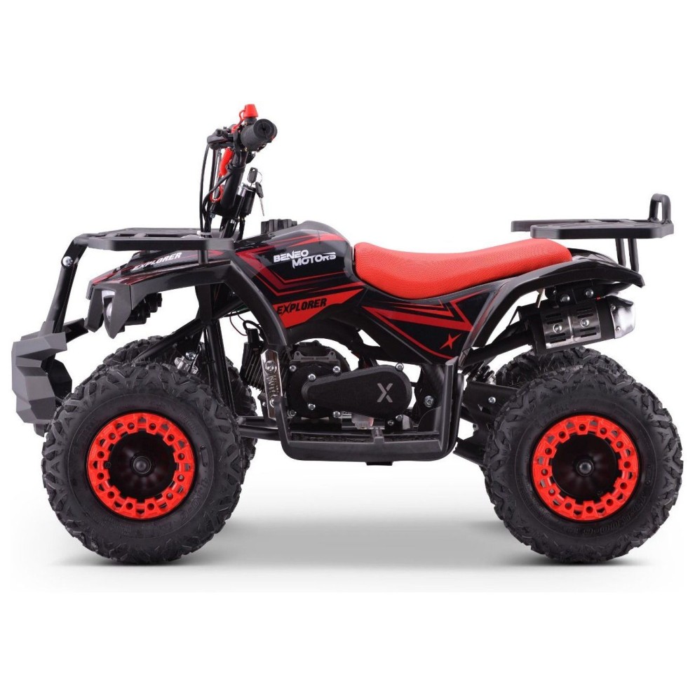 Dječji quad Explorer, benzinski 50cc, crveni
