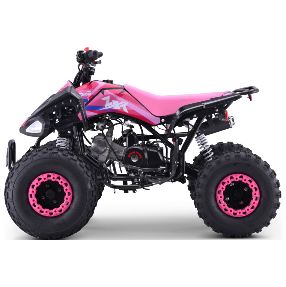 Dječji quad ZXT, benzinski, 125cc, 7,5 HP, 60 km/h, pink Dječji quad ZXT, benzinski, 125cc, 7,5 HP, 60 km/h, pink
