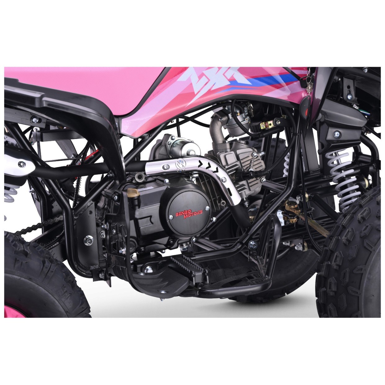 Dječji quad ZXT, benzinski, 125cc, 7,5 HP, 60 km/h, pink Dječji quad ZXT, benzinski, 125cc, 7,5 HP, 60 km/h, pink