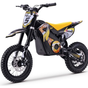 36V kros motor za otroke GAZELLE 1000W, 35km/h – rumen