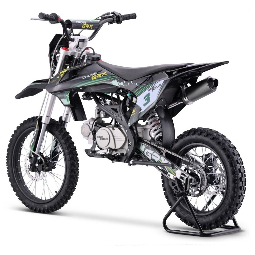 Kros motor 125cc GRX zelen, do 70 km/h, do 75 kg, Beneo