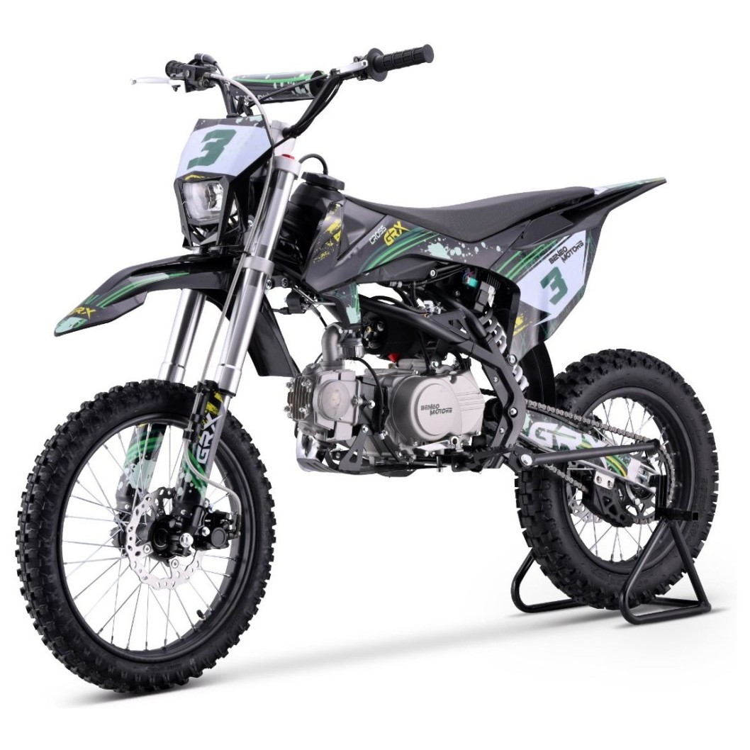 Kros motor 125cc GRX zelen, do 70 km/h, do 75 kg, Beneo