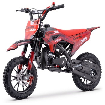 Kroser 50 kubika, 1,5 kW, dvotaktni, disk kočnice, crveni