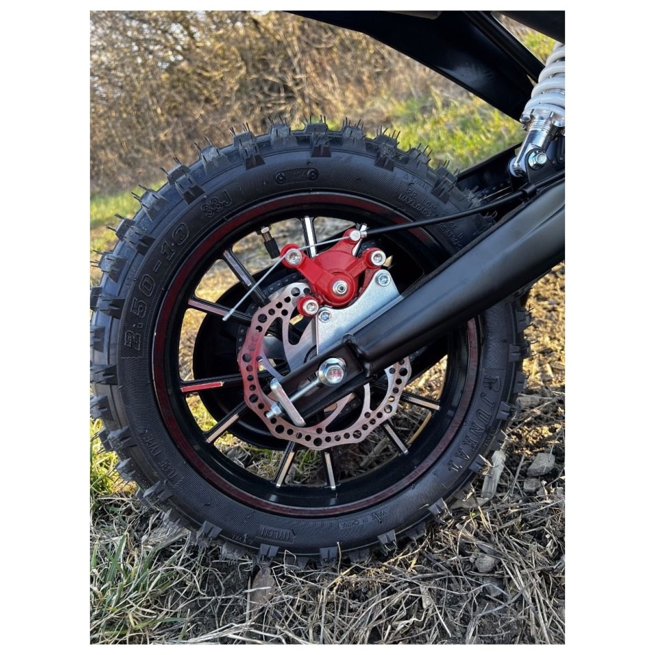 Kroser 50 kubika, 1,5 kW, dvotaktni, disk kočnice, zelen