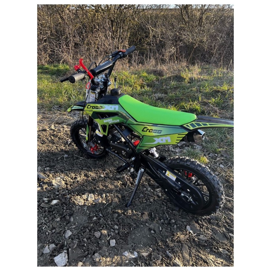 Kroser 50 kubika, 1,5 kW, dvotaktni, disk kočnice, zelen