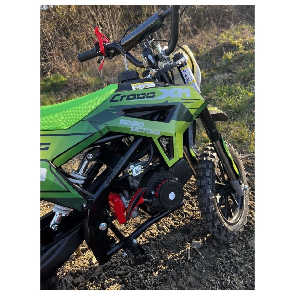 Kroser 50 kubika, 1,5 kW, dvotaktni, disk kočnice, zelen