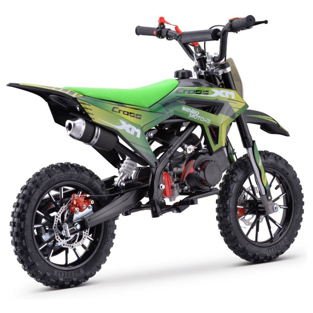 Kroser 50 kubika, 1,5 kW, dvotaktni, disk kočnice, zelen