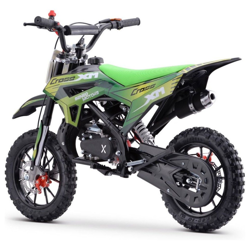 Kroser 50 kubika, 1,5 kW, dvotaktni, disk kočnice, zelen