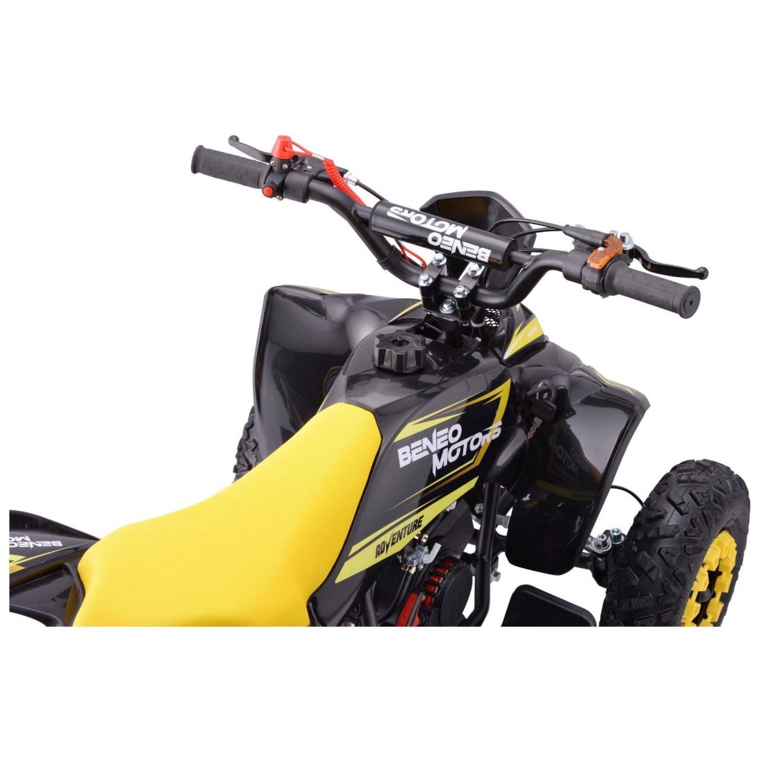 Otroški 4 kolesnik Adventure, rumen, bencin, 50cc, 40km/h Otroški 4 kolesnik Adventure, rumen, bencin, 50cc, 40km/h