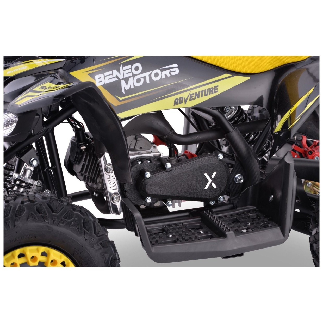 Otroški 4 kolesnik Adventure, rumen, bencin, 50cc, 40km/h Otroški 4 kolesnik Adventure, rumen, bencin, 50cc, 40km/h