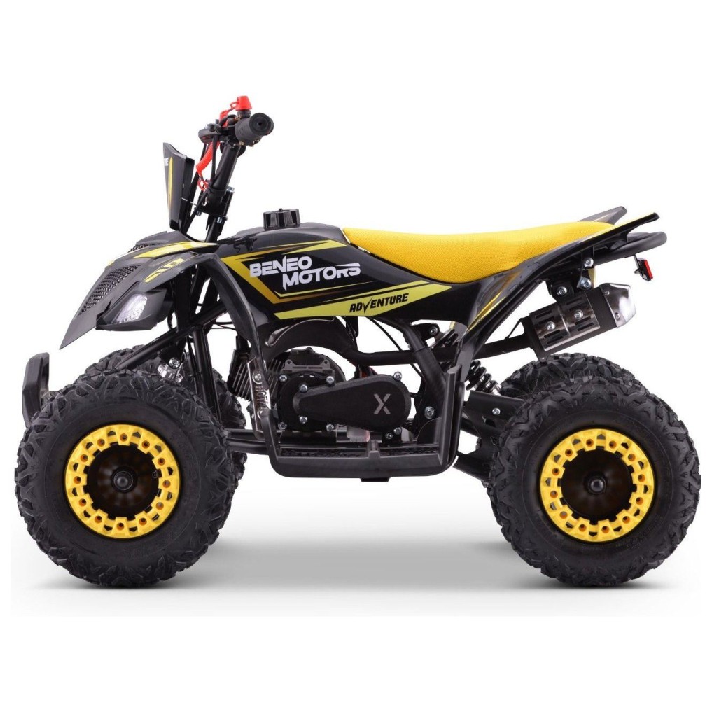 Otroški 4 kolesnik Adventure, rumen, bencin, 50cc, 40km/h Otroški 4 kolesnik Adventure, rumen, bencin, 50cc, 40km/h