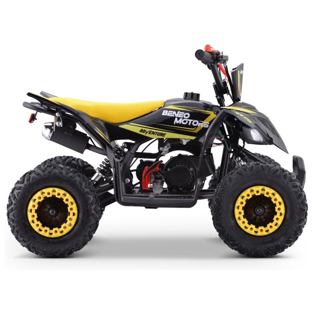 Otroški 4 kolesnik Adventure, rumen, bencin, 50cc, 40km/h Otroški 4 kolesnik Adventure, rumen, bencin, 50cc, 40km/h