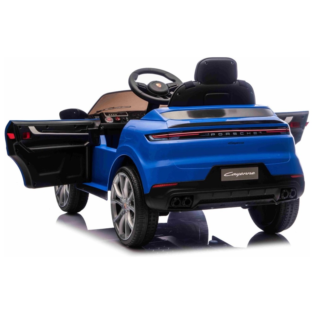 Otroški avto na akumulator Porsche Cayenne, 11V, li, moder