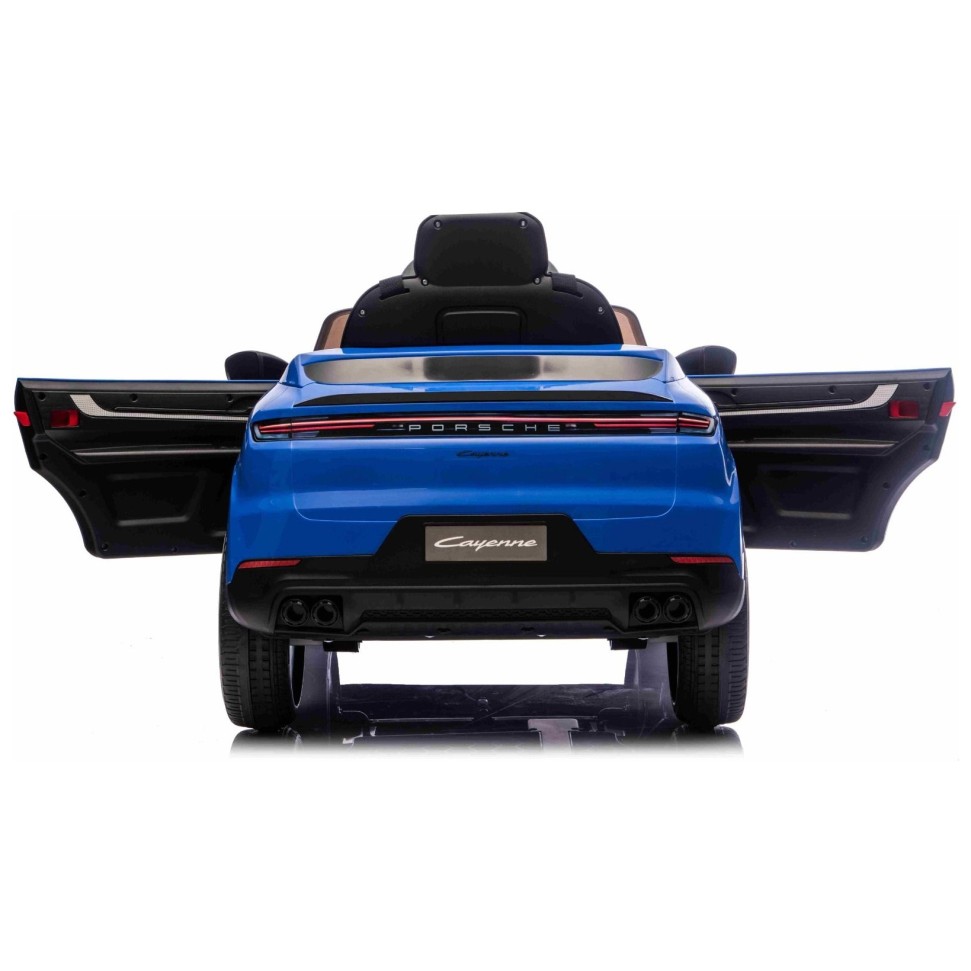 Otroški avto na akumulator Porsche Cayenne, 11V, li, moder