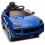 Otroški avto na akumulator Porsche Cayenne, 11V, li, moder