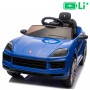 Otroški avto na akumulator Porsche Cayenne, 11V, li, moder