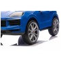Otroški avto na akumulator Porsche Cayenne, 11V, li, moder