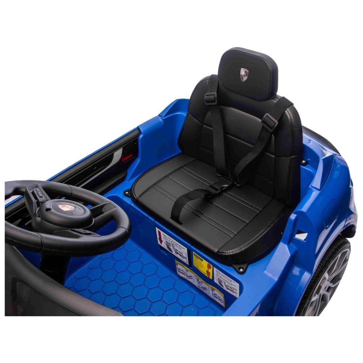 Otroški avto na akumulator Porsche Cayenne, 11V, li, moder