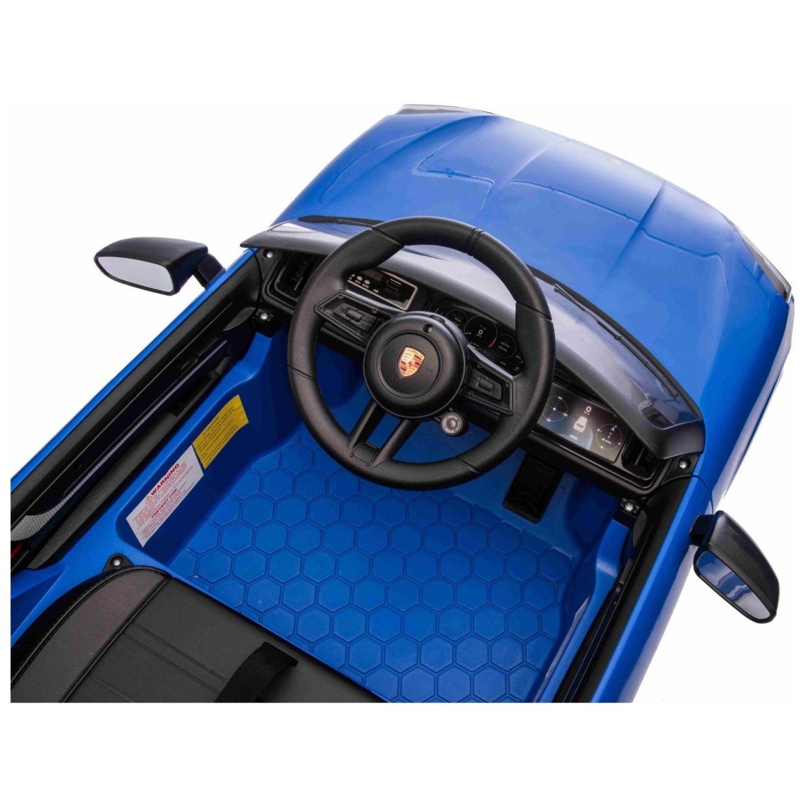 Otroški avto na akumulator Porsche Cayenne, 11V, li, moder