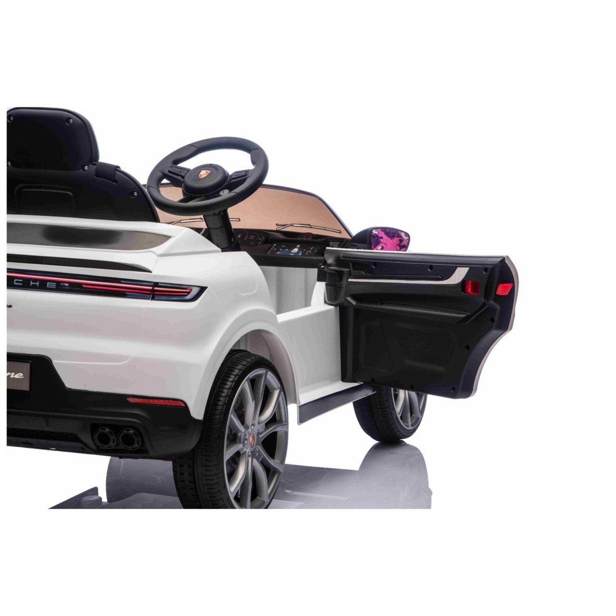 Dječji auto na akumulator Porsche Cayenne, 11V, li, bijeli