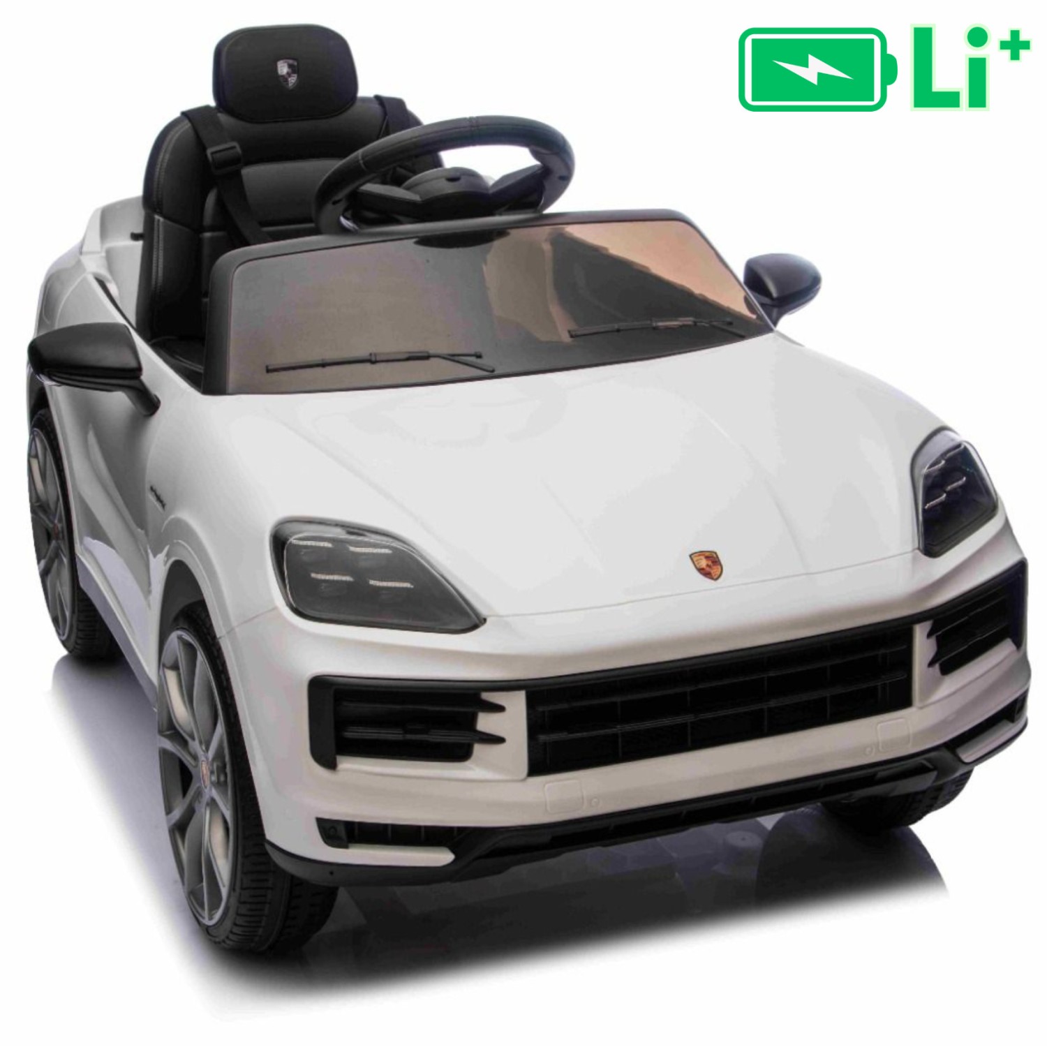 Dječji auto na akumulator Porsche Cayenne, 11V, li, bijeli