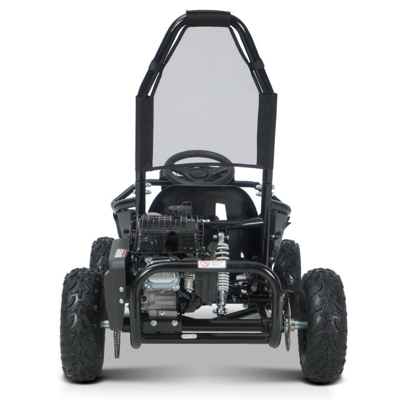 Dječji benzinski gokart Buggy RSX 98 cm³, 30 km/h, crni